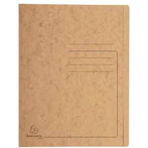 Exacompta Réf. 39988E 1 chemise à lamelle imprimée Iderama en carte lustrée 355 g/m² chemise certifiée FSC dimensions 24 x 32 cm pour documents format A4 couleur tabac - Publicité Exacompta Réf. 39988E 1 chemise à lamelle imprimée Iderama en carte lustrée 355 g/m² chemise certifiée FSC dimensions 24 x 32 cm pour documents format A4 couleur tabac - Publicité
