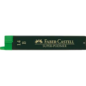 Faber-Castell Super-Polymer 121411 Lot de 6 mines fines Degré de dureté B 1,4 mm - Publicité Faber-Castell Super-Polymer 121411 Lot de 6 mines fines Degré de dureté B 1,4 mm - Publicité