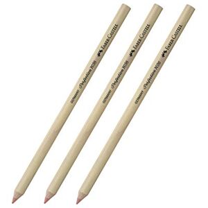 Faber-Castell Perfection Crayon-gomme 3 x 7056 doux. Dentelle rouge - Publicité Faber-Castell Perfection Crayon-gomme 3 x 7056 doux. Dentelle rouge - Publicité