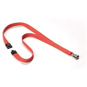 Durable SOFT COLOUR Lacet textile avec mousqueton Corail - Publicité Durable SOFT COLOUR Lacet textile avec mousqueton Corail - Publicité