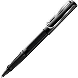 Lamy safari black Stylo roller avec grip ergonomique et largeur de trait M pour une écriture longue et agréable en plastique robuste ASA avec recharge roller M 63 en noir - Publicité Lamy safari black Stylo roller avec grip ergonomique et largeur de trait M pour une écriture longue et agréable en plastique robuste ASA avec recharge roller M 63 en noir - Publicité