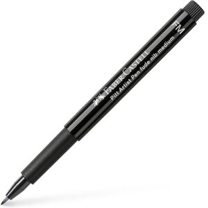 Faber-Castell 167799 Stylo à encre de Chine Pitt Artist Pen XXS, épaisseur de trait 0,05 mm, couleur 199, noir, 1 pièce - Publicité Faber-Castell 167799 Stylo à encre de Chine Pitt Artist Pen XXS, épaisseur de trait 0,05 mm, couleur 199, noir, 1 pièce - Publicité