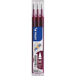 PILOT Pen 2261022F Lot de 3 recharges Frixion Ball Rouge foncé effaçable 0,7 mm - Publicité PILOT Pen 2261022F Lot de 3 recharges Frixion Ball Rouge foncé effaçable 0,7 mm - Publicité