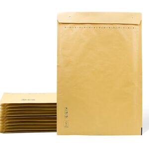 Sidi Global Market SIDI Lot de 400 enveloppes rembourrées à bulles Kraft avec fermeture adhésive 350 x 470 mm - Publicité Sidi Global Market SIDI Lot de 400 enveloppes rembourrées à bulles Kraft avec fermeture adhésive 350 x 470 mm - Publicité