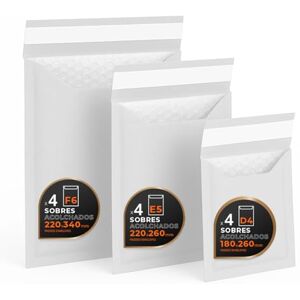 OFITURIA Enveloppes Bulles Expédition, Kraft, Blanc ou Mixte – Fermeture Auto – Pochettes Papier avec Protection Bulles, Pour Envois Sécurisés Pack M (Blanc, 12 enveloppes) - Publicité OFITURIA Enveloppes Bulles Expédition, Kraft, Blanc ou Mixte – Fermeture Auto – Pochettes Papier avec Protection Bulles, Pour Envois Sécurisés Pack M (Blanc, 12 enveloppes) - Publicité