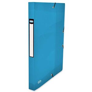 Oxford ELBA Osmose boîte de classement dos 25mm polypropylène transclucide 24x32 bleu turquoise - Publicité Oxford ELBA Osmose boîte de classement dos 25mm polypropylène transclucide 24x32 bleu turquoise - Publicité