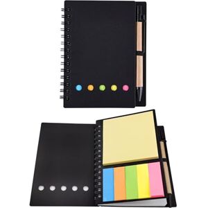 WOLMIK Sticky Notes Set de notes autocollantes avec stylo et porte-stylo, petit bloc-notes pour bureau, étudiants, voyages, notes - Publicité WOLMIK Sticky Notes Set de notes autocollantes avec stylo et porte-stylo, petit bloc-notes pour bureau, étudiants, voyages, notes - Publicité