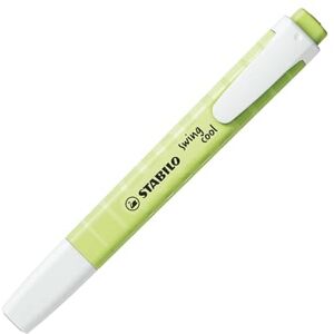 STABILO 1 surligneur swing cool Pastel Edition zeste de citron vert - Publicité STABILO 1 surligneur swing cool Pastel Edition zeste de citron vert - Publicité