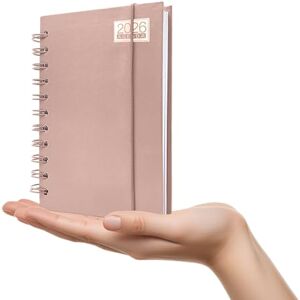 Leddy Living Agenda journalier 2026 avec anneaux, format 11 x 16 cm, parfait pour les rendez-vous et le travail Couverture rigide élégante, design fonctionnel, agenda en français de janvier à décembre (2026 - Publicité Leddy Living Agenda journalier 2026 avec anneaux, format 11 x 16 cm, parfait pour les rendez-vous et le travail Couverture rigide élégante, design fonctionnel, agenda en français de janvier à décembre (2026 - Publicité