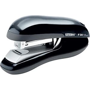 Rapid Agrafeuse F30, Ergonomique, 30 feuilles, Plastique, FlatClinch, Fashion, Noir, 23256500 - Publicité Rapid Agrafeuse F30, Ergonomique, 30 feuilles, Plastique, FlatClinch, Fashion, Noir, 23256500 - Publicité