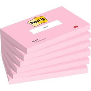 Post-It Notes Autocollantes, Lignées, Rose, Pack de 6 Blocs, 76 mm x 127 mm, 100 Feuilles par Bloc Feuillets Adhésifs pour Prise de Notes, Listes de Tâches et Rappels - Publicité Post-It Notes Autocollantes, Lignées, Rose, Pack de 6 Blocs, 76 mm x 127 mm, 100 Feuilles par Bloc Feuillets Adhésifs pour Prise de Notes, Listes de Tâches et Rappels - Publicité