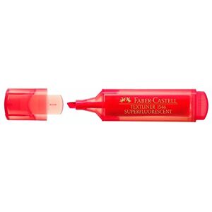Faber-Castell 154621 Surligneur Textliner 1546, rechargeable, rouge - Publicité Faber-Castell 154621 Surligneur Textliner 1546, rechargeable, rouge - Publicité