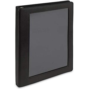 Samsill Classeur de présentation professionnel à 3 anneaux, classeur avec fenêtre de couverture transparente, anneaux ronds de 12,7 cm pouvant contenir 100 feuilles (21,6 x 27,9 cm), noir - Publicité Samsill Classeur de présentation professionnel à 3 anneaux, classeur avec fenêtre de couverture transparente, anneaux ronds de 12,7 cm pouvant contenir 100 feuilles (21,6 x 27,9 cm), noir - Publicité