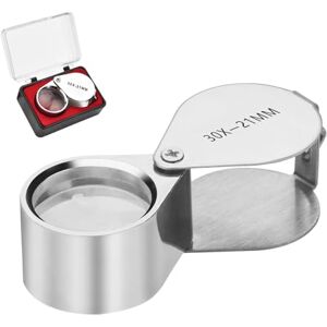 KINGMAS Loupe de Poche pour Bijoux 30 x 21 mm - Publicité KINGMAS Loupe de Poche pour Bijoux 30 x 21 mm - Publicité