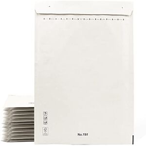 OFITURIA Enveloppes rembourrées, enveloppes d'expédition, sacs en papier avec intérieur à bulles, couleur blanche, sacs d'expédition avec fermeture adhésive (400 enveloppes, 300 x 420 mm) - Publicité OFITURIA Enveloppes rembourrées, enveloppes d'expédition, sacs en papier avec intérieur à bulles, couleur blanche, sacs d'expédition avec fermeture adhésive (400 enveloppes, 300 x 420 mm) - Publicité