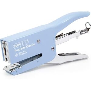 Rapesco 1346 Pince Agrafeuse Classique Porpoise, Capacité de 45 Feuilles, Bleu Pastel - Publicité Rapesco 1346 Pince Agrafeuse Classique Porpoise, Capacité de 45 Feuilles, Bleu Pastel - Publicité