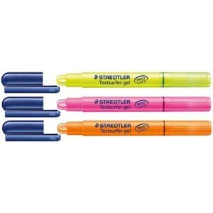 Staedtler Text Marker"Textsurfer Gel" Set of 3 - Publicité Staedtler Text Marker"Textsurfer Gel" Set of 3 - Publicité