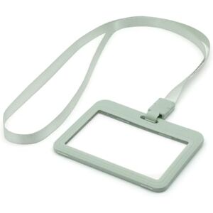 Lanyards Tomorrow LanyardsTomorrow Lot de 12 cordons et porte-badges avec porte-carte d'identité rigide horizontale, sangle tour de cou de couleur unie avec clip en plastique (vert sauge) - Publicité Lanyards Tomorrow LanyardsTomorrow Lot de 12 cordons et porte-badges avec porte-carte d'identité rigide horizontale, sangle tour de cou de couleur unie avec clip en plastique (vert sauge) - Publicité