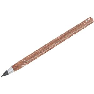 TROIKA Crayon multitâche avec pointe continue durable Construction Endless Walnut en bois de noyer certifié FSC Bois, métal Marron - Publicité TROIKA Crayon multitâche avec pointe continue durable Construction Endless Walnut en bois de noyer certifié FSC Bois, métal Marron - Publicité