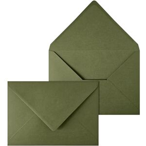 Netuno 20 enveloppes texturée couleur kaki C5 162 x 229 mm 140g grande enveloppe enveloppes élégantes pour documents A5 lettres mariage anniversaire Noël invitations cartes de voeux - Publicité Netuno 20 enveloppes texturée couleur kaki C5 162 x 229 mm 140g grande enveloppe enveloppes élégantes pour documents A5 lettres mariage anniversaire Noël invitations cartes de voeux - Publicité
