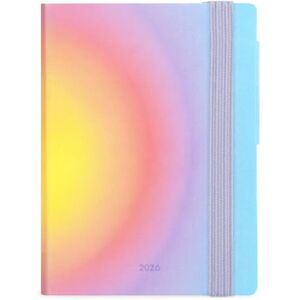 LEGAMI Agenda hebdomadaire Mini 2026, Aura, édition spéciale, 12 mois Mini, carnet d'adresses inclus, fermeture avec élastique, de janvier 2026 à décembre 2026, en papier FSC certifié, 8 x 10 cm - Publicité LEGAMI Agenda hebdomadaire Mini 2026, Aura, édition spéciale, 12 mois Mini, carnet d'adresses inclus, fermeture avec élastique, de janvier 2026 à décembre 2026, en papier FSC certifié, 8 x 10 cm - Publicité