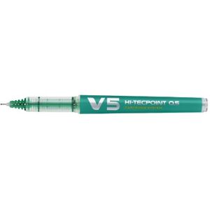 PILOT Roller rechargeable V5 encre liquide Vert Begreen Pointe Fine - Publicité PILOT Roller rechargeable V5 encre liquide Vert Begreen Pointe Fine - Publicité
