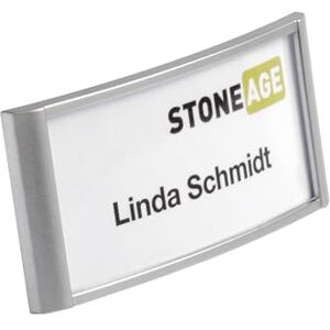 Durable Porte-badge CLASSIC avec aimant Format 34 x 74 mm Argent Boite de 10 854223 - Publicité Durable Porte-badge CLASSIC avec aimant Format 34 x 74 mm Argent Boite de 10 854223 - Publicité