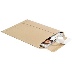 DronePost 25 Enveloppes d'expédition en cartonn 250 x 353 mm jusqu'à 50 mm pleine hauteur adapté à DIN A4 carton rigide couleur marron fermeture autocollante pour documents livres Toppac (25 A4) - Publicité DronePost 25 Enveloppes d'expédition en cartonn 250 x 353 mm jusqu'à 50 mm pleine hauteur adapté à DIN A4 carton rigide couleur marron fermeture autocollante pour documents livres Toppac (25 A4) - Publicité