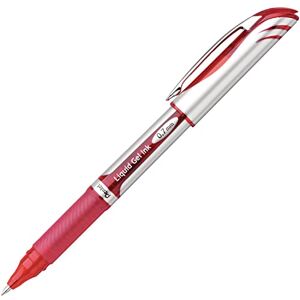 Pentel BL57-B Roller encre gel Pointe métal 0,7 mm Rouge - Publicité Pentel BL57-B Roller encre gel Pointe métal 0,7 mm Rouge - Publicité