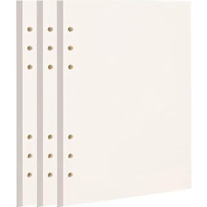 JOYISEN 3 Pièces A5 Recharge Papier en Vierge 6 Trous Feuillets Mobiles Refill Paper 135 Feuilles A5 Vierge Papier Pour Bullet Journal Carnet Croquis - Publicité JOYISEN 3 Pièces A5 Recharge Papier en Vierge 6 Trous Feuillets Mobiles Refill Paper 135 Feuilles A5 Vierge Papier Pour Bullet Journal Carnet Croquis - Publicité