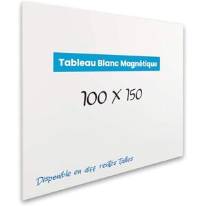 Vivol Tableau blanc Magnétique panneau Sans Cadre Tableau magnétique avec étagère à crayons Tableau feutre mural Mur magnétique 8 tailles Magnétique effacable (100 x 150, Blanc) - Publicité Vivol Tableau blanc Magnétique panneau Sans Cadre Tableau magnétique avec étagère à crayons Tableau feutre mural Mur magnétique 8 tailles Magnétique effacable (100 x 150, Blanc) - Publicité