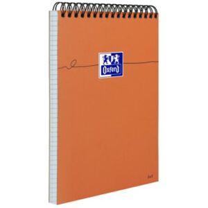 Oxford Lot de 10 Blocs notes double spirale format A5 quadrillé 80 feuilles 80g - Publicité Oxford Lot de 10 Blocs notes double spirale format A5 quadrillé 80 feuilles 80g - Publicité