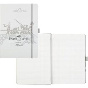 Faber-Castell 10317 Carnet de notes DIN A5 gris, quadrillé, 100 g/m², 194 pages papier FSC-Mix, 145 x 210 mm - Publicité Faber-Castell 10317 Carnet de notes DIN A5 gris, quadrillé, 100 g/m², 194 pages papier FSC-Mix, 145 x 210 mm - Publicité