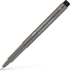 Faber-Castell 167073 Pitt Artist Pen Stylo à encre fine, largeur de ligne S, 0,3 mm, couleur 273, gris chaud IV, 1 pièce - Publicité Faber-Castell 167073 Pitt Artist Pen Stylo à encre fine, largeur de ligne S, 0,3 mm, couleur 273, gris chaud IV, 1 pièce - Publicité