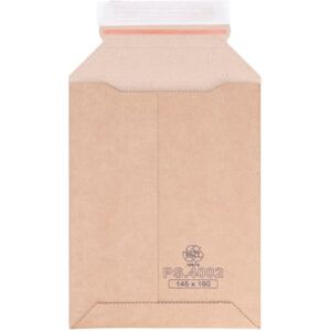 verpacking Enveloppes d’expédition autocollantes en carton ondulé marron 14,5 x 19 cm – format A6 (taille et quantité au choix), lot de 800 pièces - Publicité verpacking Enveloppes d’expédition autocollantes en carton ondulé marron 14,5 x 19 cm – format A6 (taille et quantité au choix), lot de 800 pièces - Publicité