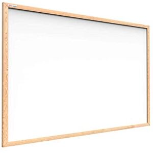 ALLboards Tableau Blanc Magnétique Effaçable à Sec avec Cadre en Bois 90x60cm, Whiteboards - Publicité ALLboards Tableau Blanc Magnétique Effaçable à Sec avec Cadre en Bois 90x60cm, Whiteboards - Publicité