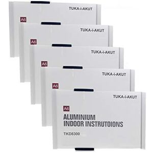 TUKA-i-AKUT 5pcs A6 Plaque de Porte et de Signalisation, Aluminium et Couverture en Acrylique, Info Sign Bureau Panneau. Montage sur Mur ou Porte, Insertions A6 Paysage 149x105.5 mm TKD8300-A6-5x - Publicité TUKA-i-AKUT 5pcs A6 Plaque de Porte et de Signalisation, Aluminium et Couverture en Acrylique, Info Sign Bureau Panneau. Montage sur Mur ou Porte, Insertions A6 Paysage 149x105.5 mm TKD8300-A6-5x - Publicité