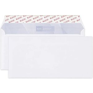 Elco Premium Enveloppe Patte auto-adhésive avec bande protectrice Qualité FSC 100 g/m² Blanc Format DL Lot de 500 - Publicité Elco Premium Enveloppe Patte auto-adhésive avec bande protectrice Qualité FSC 100 g/m² Blanc Format DL Lot de 500 - Publicité