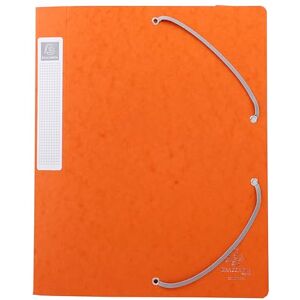 Exacompta Réf. 14017H 10 boites de classement avec élastiques CARTOBOX livrées à plat dos de 4 cm carte lustrée 7/10ème 600g/m² dimensions 25x33cm format à classer A4 coloris orange - Publicité Exacompta Réf. 14017H 10 boites de classement avec élastiques CARTOBOX livrées à plat dos de 4 cm carte lustrée 7/10ème 600g/m² dimensions 25x33cm format à classer A4 coloris orange - Publicité