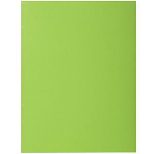 Exacompta Réf. 216013E Paquet de 50 chemises rigides avec 2 rabats ROCK''S 210 g/m² couleurs vives chemises certifiées PEFC™ dimensions 24 x 32 cm pour documents format A4 couleur vert - Publicité Exacompta Réf. 216013E Paquet de 50 chemises rigides avec 2 rabats ROCK''S 210 g/m² couleurs vives chemises certifiées PEFC™ dimensions 24 x 32 cm pour documents format A4 couleur vert - Publicité