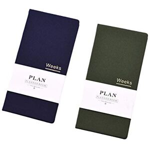Yuan Yu Fang Agenda de Poche Hebdomadaire Non Daté Organisateur Hebdomadaire Agenda Annuel Mois Semaine Plan A6 Carnet - Publicité Yuan Yu Fang Agenda de Poche Hebdomadaire Non Daté Organisateur Hebdomadaire Agenda Annuel Mois Semaine Plan A6 Carnet - Publicité