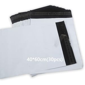 huruirui 40x60cm/30pcs Enveloppe Plastique Expedition Grandes Emballage Colis Vinted Sac de Courrier Pochettes Enveloppes Plastiques Auto-Adhésive Inviolables et Imperméables/Schuhbeutel - Publicité huruirui 40x60cm/30pcs Enveloppe Plastique Expedition Grandes Emballage Colis Vinted Sac de Courrier Pochettes Enveloppes Plastiques Auto-Adhésive Inviolables et Imperméables/Schuhbeutel - Publicité