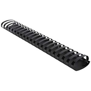 Exacompta Réf. 75901E Boîte de 50 reliures spirales en PVC noir 45 mm permet de relier 300 à 410 feuilles de 80 g format A4 ou A3 paysage convient pour tout type de machine à relier à anneaux - Publicité Exacompta Réf. 75901E Boîte de 50 reliures spirales en PVC noir 45 mm permet de relier 300 à 410 feuilles de 80 g format A4 ou A3 paysage convient pour tout type de machine à relier à anneaux - Publicité