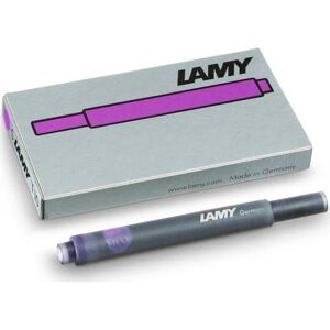 Lamy Lot de 5 cartouches d'encre T10 Purpleaa - Publicité Lamy Lot de 5 cartouches d'encre T10 Purpleaa - Publicité
