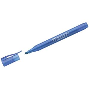 Faber-Castell Surligneur "TEXTLINER 38" bleu - Publicité Faber-Castell Surligneur "TEXTLINER 38" bleu - Publicité