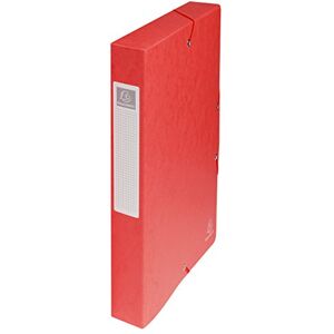 Exacompta Réf. 50405E 8 boites de classement avec élastiques Exabox en carte lustrée 600g/m2 Dos 4 cm dimensions 25 x 33 cm pour documents A4 couleur rouge livrées montées - Publicité Exacompta Réf. 50405E 8 boites de classement avec élastiques Exabox en carte lustrée 600g/m2 Dos 4 cm dimensions 25 x 33 cm pour documents A4 couleur rouge livrées montées - Publicité