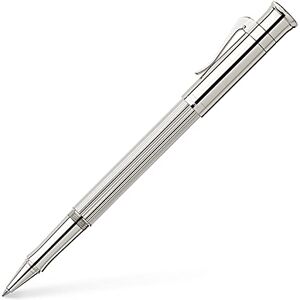 Graf von Faber-Castell 145512 Roller Classic, platiné, avec encre à séchage rapide - Publicité Graf von Faber-Castell 145512 Roller Classic, platiné, avec encre à séchage rapide - Publicité