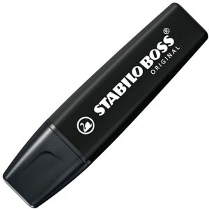 STABILO Lot de 1 surligneurs Boss Original Noir - Publicité STABILO Lot de 1 surligneurs Boss Original Noir - Publicité