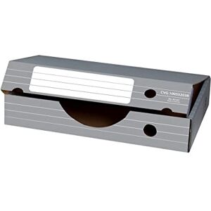 Elba paquet de 10 boîte d'archivage tric pour format A3, gris/blanc - Publicité Elba paquet de 10 boîte d'archivage tric pour format A3, gris/blanc - Publicité