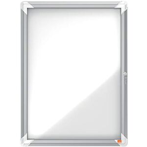 Nobo Vitrine Extérieur 4xA4 – NF Éducation/Collectivité IP34 Magnétique Verre Sécurité Porte Battante Mairie, École – Blanc 1902577 - Publicité Nobo Vitrine Extérieur 4xA4 – NF Éducation/Collectivité IP34 Magnétique Verre Sécurité Porte Battante Mairie, École – Blanc 1902577 - Publicité